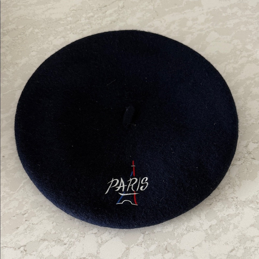 Navy Blue Paris Beret